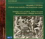Alexander Utendal: Frölische newe Teutsche und Französische Lieder, CD