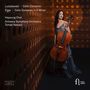 Lutosławski und Elgar Cello-Konzerte. Hayoung Choi, Antwerp Symphony Orchestra. Elegant gekleidete Frau mit Cello.
