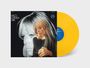 Auf dem Cover steht "Nico: Chelsea Girl". Linke Seite der Hülle zeigt ein Schwarz-Weiß-Porträt, daneben eine gelbe Vinyl.