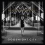 "Martha Wainwright, Goodnight City." Eine Frau steht in einem großen, industriellen Raum mit hohen Decken und Fenstern.