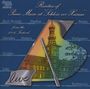Text: "Rarities of Piano Music at 'Schloss vor Husum'. Bach-Rummel, Medtner, Barber, Meinders, Moleiro, Vladiguerov, Scriabin, Soler, Alkan, Bortkiewicz. Live from the 2006 Festival." Eine Illustration eines Schlosses, geformt wie ein Klavierflügel mit Regenbogenfarben.