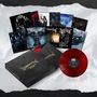 "Immortal. Complete Discography 1991-2021." Box-Set mit Alben und rotem Vinyl vor grauem Hintergrund.