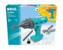 : BRIO Builder - 34600 BRIO Builder Akkuschrauber | Entwicklungsförderndes Rollenspiel- & Konstruktionsspielzeug für Kinder ab 3 Jahren, SPL