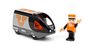 : BRIO World - 36047 Orange-schwarzer Reisezug | Batteriebetriebener Spielzeugzug für Kinder ab 3 Jahren, SPL
