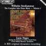 Wilhelm Stenhammar: Sämtliche Klavierwerke Vol.1, CD