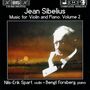 Jean Sibelius: Werke für Violine & Klavier Vol.2, CD
