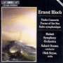 Ernest Bloch: Violinkonzert, CD