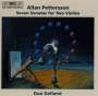 Allan Pettersson: Sonaten für 2 Violinen Nr. 1-7, CD