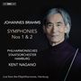 Johannes Brahms (1833-1897): Symphonien Nr.1 & 2, SACD