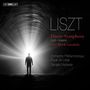 Text: "Liszt, Dante Symphony, Liszt – Adams, The Black Gondola, Orchestre Philharmonique Royal de Liège, Gergely Madaras."  
Ein Mensch steht im Licht eines Tunnels.
