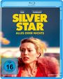 "Silver Star" "Alles oder nichts" steht in großen gelben Buchstaben auf einem Blu-ray-Hülle. Darunter eine junge Frau.
