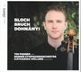Ernest Bloch: Schelomo für Cello & Orchester, CD
