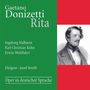 Gaetano Donizetti: Rita (in deutscher Sprache), CD