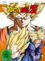 Text: "Dragon Ball Z", "FSK ab 12 freigegeben", "Box 4 Episoden 108-138". Drei kämpferische Figuren mit gelbem Haar.