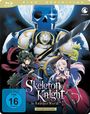 "Skeleton Knight in Another World. FSK ab 16 freigegeben. GesamtAusgabe" - Anime-Cover mit Kriegern und einem großen Skelett.