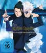FSK ab 16, THE MOVIE Jujutsu Kaisen. Zwei Anime-Figuren posieren dynamisch vor einem Himmelshintergrund.