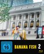 "FSK ab 16 freigegeben", "BANANA FISH 2". Zwei Personen vor einem Gebäude mit Säulen, eine sitzt, die andere steht.
