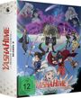 "Yashahime – Princess Half-Demon Season 2". FSK 12. Anime-Charaktere mit Waffen und magischen Elementen im Hintergrund.