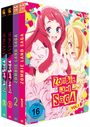 "Zombie Land Saga", Vol. 1, FSK 16. Cover zeigt zwei fröhliche Manga-Figuren, KAZÉ und Crunchyroll Logos.