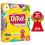 "Dito! Das gleiche denken oder Punkte verschenken! Spiel des Jahres 2026. Bunte Verpackung mit fröhlichem Design."