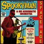 "The Spookalicious Space Sound of: Spookyman & His Acousmatic Orchestra. Space Age. Songs: The Ghost's Lullaby, Exotic Mirage."