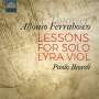 Alfonso Ferrabosco II: Lessons for Solo Lyra Viol, CD