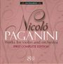 Niccolo Paganini: Werke für Violine & Orchester, CD,CD,CD,CD,CD,CD,CD,CD