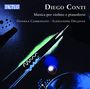 Diego Conti (geb. 1958): Werke für Violine & Klavier, CD