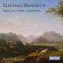 Gaetano Donizetti: Werke für Violine & Klavier, CD