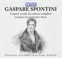 Gaspare Spontini: Sämtliche Vokalwerke, CD,CD,CD,CD,CD