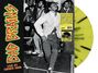 "Bad Brains Live at CBGB's 1982" in bunten Buchstaben. Schwarz-weißes Konzertfoto, gelb-schwarz gesprenkelte Schallplatte.