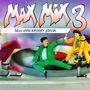 „MAX MIX 3: 40th Anniversary Edition“ in auffälliger Schrift. Zwei gezeichnete Figuren auf einem riesigen Schallplattenspieler.