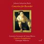Johann Sebastian Bach: Blockflötenkonzerte BWV 1053,1055,1060, CD