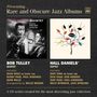 "Presenting... Rare and Obscure Jazz Albums" steht oben. Zeigt zwei Alben: Bob Tulley Quintet und Hall Daniels’ Septet.