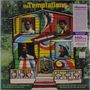 "The Temptations Psychedelic Shack" steht auf einem bunten, psychedelisch gestalteten Haus mit Bildern der Bandmitglieder.
