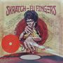 Text: "Skratch Fu Fingers", "Mastered by Le Jad", "Limited Edition", "Colour Bleed Red", "Practice". Illustration eines Mannes.
