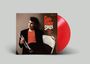 "Chet Baker Sings: It Could Happen to You". Ein Mann in schwarzem Anzug hält eine Trompete. Rote Vinyl-Schallplatte.