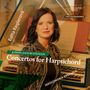 "Joseph Anton Steffan: Concertos for Harpsichord", Edita Keglerová steht vor einem Cembalo.