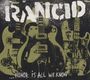 Rancid: Honor Is All We Know (180g) (LP + CD), LP