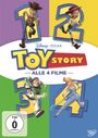 John Lasseter: Toy Story 1-4, DVD,DVD,DVD,DVD