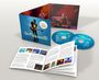 CD-Set "Jan Akkerman 80". Enthält zwei blaue CDs, ein blaues Cover mit Musikerabbildung und ein Booklet.