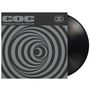 "COC", "AMERICA'S VOLUME DEALER", "HYDRO PHONIC" spiralförmiges Design, Schallplatte sichtbar.