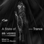 "A State of Trance 25 Years Selected Highlights Mixed by Armin van Buuren". Schwarz-weiß, Person in dynamischer Pose.