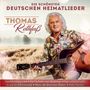 Titel: "Die schönsten deutschen Heimatlieder". Ein Mann mit Gitarre in einer Landschaft.