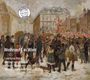Weihnacht in Wien. Leontyne Price, Herbert von Karajan, Wiener Singverein, Wiener Philharmoniker. Gemälde von belebtem Platz.