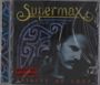 "Supermax" und "Spirits of Love" sind groß auf einer CD zu sehen. Das Cover zeigt ein Porträt eines Mannes und Muster.