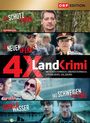 Götz Spielmann: Landkrimi-Set 9: Der Schutzengel / Zu neuen Ufern / Das Schweigen der Esel / Dunkle Wasser, DVD,DVD,DVD,DVD