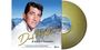 "Dean Martin a winter romance" steht vor einer Winterlandschaft mit Bergen. Links ein Mann, rechts eine goldene Vinyl.