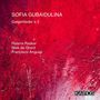 Sofia Gubaidulina: Galgenlieder a 3 (15 Stücke auf Gedichte von Christian Morgenstern für Gesang, Schlagzeug, Kontrabass), CD