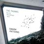"The Thunks, Harnik, Brandlmayr, Kern, Swarm Patterns." Vögel fliegen im Fensterrahmen, umgeben von Pflanzen und Schnee.